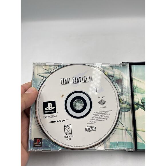 Final Fantasy VII 7 (Greatest Hits) - Sony Playstation 1 PS1 - CIB! - Picture 4 of 16